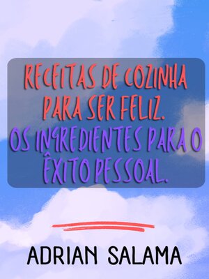 cover image of Receitas de cozinha para ser feliz